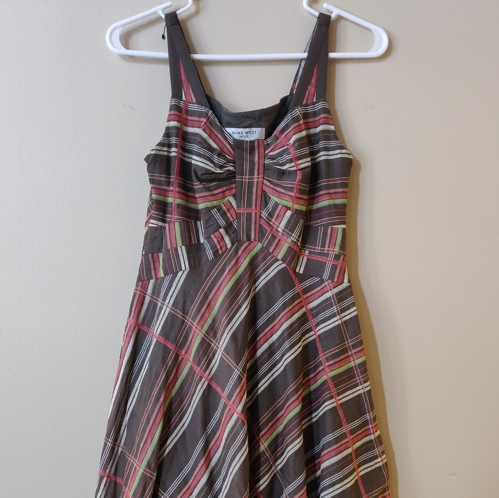 🌠2/$35🌠 Nine West Sleeveless Striped Dress